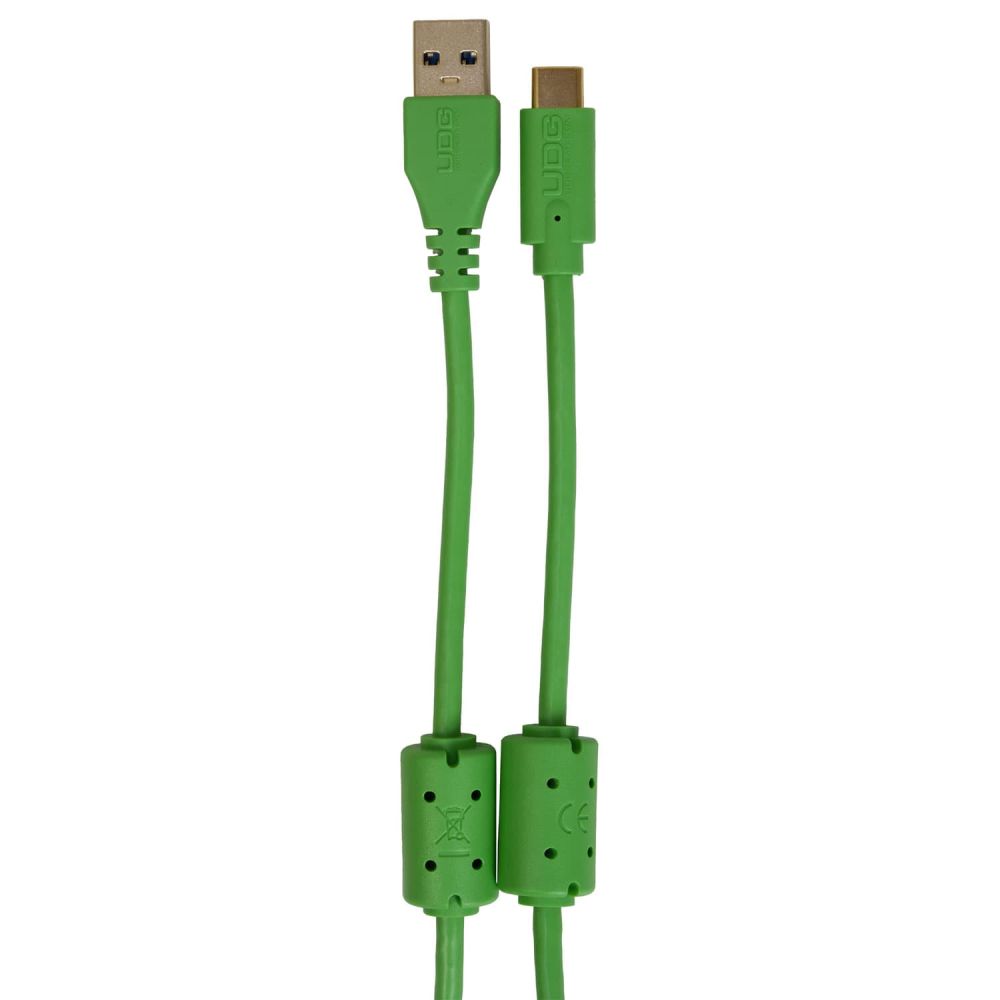 UDG Ultimate Audio Cable USB 3.0 C-A Green Straight 1.5m U98001GR