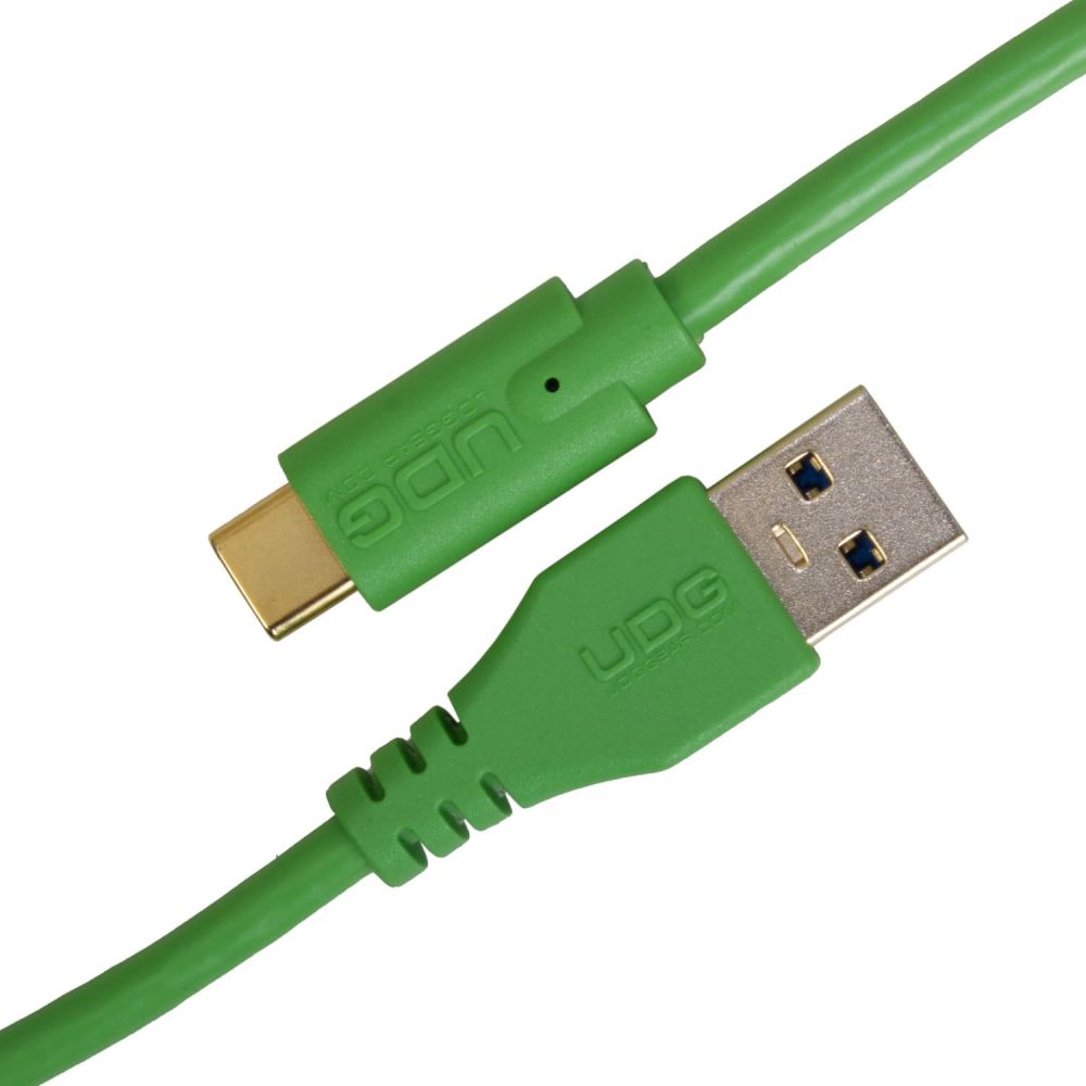 UDG Ultimate Audio Cable USB 3.0 C-A Green Straight 1.5m U98001GR