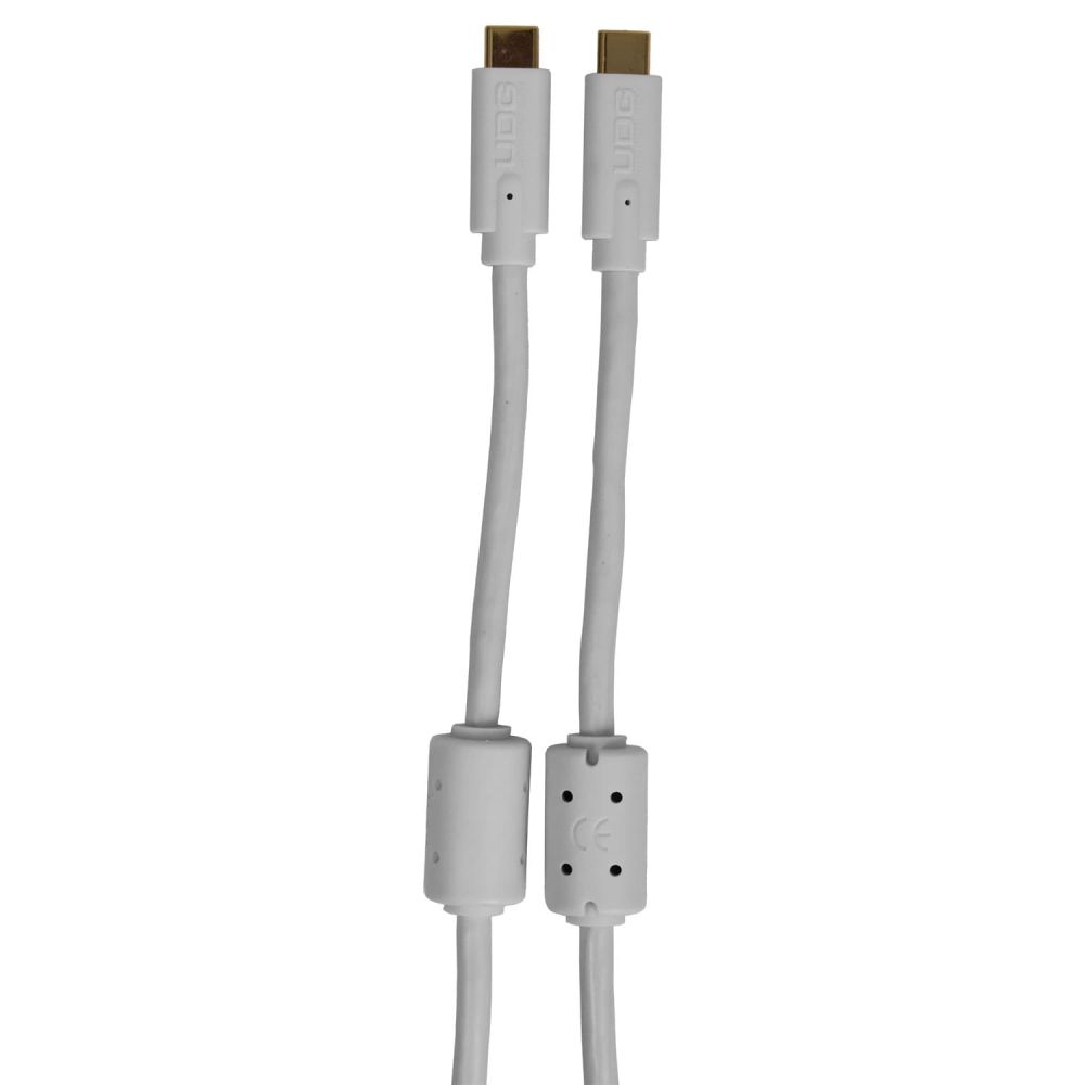 UDG Ultimate Audio Cable USB 3.2 C-C White Straight 1.5m