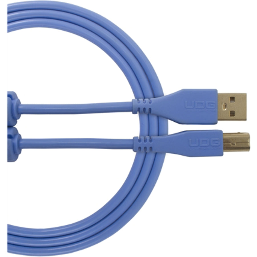 UDG Ultimate USB2 Cable A-B Blue Straight 2m