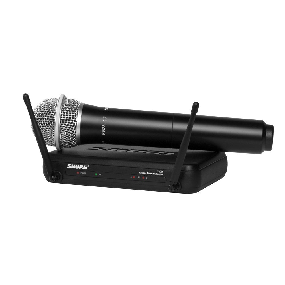 Shure SVX24/PGA28 Wireless Handheld Mic System (J9: 558-570MHz)